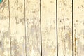 old wwoden plank wall with pealing paint Royalty Free Stock Photo