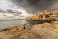 Old Yaffa and modern Tel Aviv Royalty Free Stock Photo