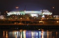 Old Yankee Stadium at night