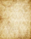 Old yellow brown vintage parchment paper texture