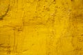 Old yellow cement wall. Beautiful concrete stucco. painted cement. background texture wall Royalty Free Stock Photo