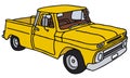 Old yellow pick-up