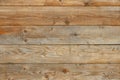 Old yellow pine natural barn wall flat wood background
