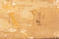 Old yellow plaster texture