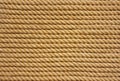 Old yellow rope background Royalty Free Stock Photo