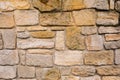 Old yellow Sandstone Wall