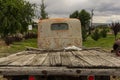 Old yellow truck Royalty Free Stock Photo