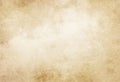 Old yellowed stained paper texture. Royalty Free Stock Photo