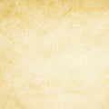 Old yellowish paper texture with creases Royalty Free Stock Photo
