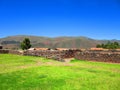 Olde Village Inca Trails, Country side of Peru. Royalty Free Stock Photo