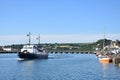 The Oldenberg leaving Bideford