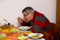 Lunch at home Royalty Free Stock Photo