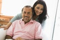 An older Middle Eastern couple Royalty Free Stock Photo