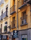 Older Style Apartment Building, Madrid, Spain