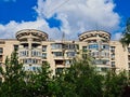 Older Style Multi Level Apartment Building, Bucharest, Romania