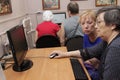 Older women in a social support center