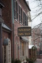 Oldest bookstore Moravian Book Shop Royalty Free Stock Photo