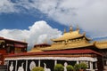 The oldest buddism temple in Lhasa Royalty Free Stock Photo