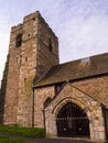 All Hallows church in the village of Great Mitton, Lancashire