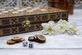 Oldest known board games Backgammon Royalty Free Stock Photo
