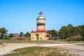 The oldest lighthouse in Falsterbo, southern Sweden, built 1795