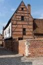 Medieval House, Great Beguinage, Groot Begijnhof, Leuven, Belgium Royalty Free Stock Photo