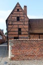 Medieval House, Great Beguinage, Groot Begijnhof, Leuven, Belgium Royalty Free Stock Photo