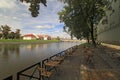 The oldest stone bridge in Czech Republic, Pisek Royalty Free Stock Photo