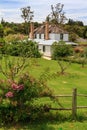 The old Kemp Mission House in Kerikeri, New Zealand Royalty Free Stock Photo