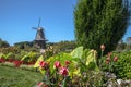 Holland Michigan Dutch Windmill. Royalty Free Stock Photo