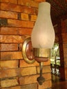 wall lamp Royalty Free Stock Photo