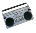 Oldschool boombox Royalty Free Stock Photo