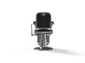 Oldscool barber chair 3d image Royalty Free Stock Photo