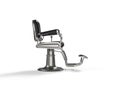 Oldscool barber chair 3d image Royalty Free Stock Photo