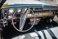 1970 Oldsmobile Cutlass Convertible Dashboard Royalty Free Stock Photo