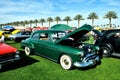 Green Early 1950`s Oldsmobile Two Door Sedan