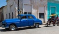 Oldtimer in the countryside from Cuba