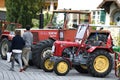 Vintage tractor meeting `Traktoria` in Sankt Wolfgang Royalty Free Stock Photo