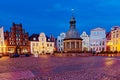 Oldtown and world heritage Wismar Royalty Free Stock Photo