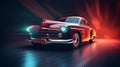 OldWorld Car Vintage Delight Royalty Free Stock Photo