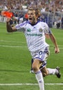 Oleg Gusev of Dynamo Kyiv Royalty Free Stock Photo
