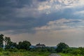 View on the Olesko Castle from a distance