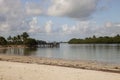 Oleta River Beach Royalty Free Stock Photo
