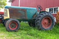 Olf Vintage Farm Tractor, Machine Royalty Free Stock Photo