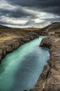 The OlfusÃÂ¡ is the largest river in Iceland. It is formed after the union of the HvÃÂ­tÃÂ¡ and Sog rivers, near the city of Selfoss
