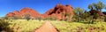 The Olgas Kata Tjuta Panorama Royalty Free Stock Photo