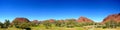 The Olgas Kata Tjuta Panorama Royalty Free Stock Photo