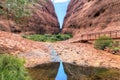 Australia, Northern Territory, Kata Tjuta, Olgas, Walpa Gorge Royalty Free Stock Photo