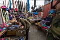 Sellers in the city market. In Bayan-Olgiy province is populated to 88,7% by Kazakhs.