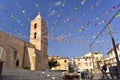 Preparing for evening event in feast of San Lussorio in the Oliena village, Nuoro